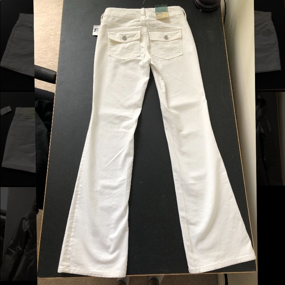 GAP WHITE WIDE LEG JEANS - Picture 3 of 4